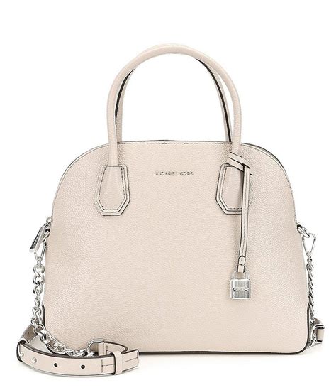 Michael Kors Mercer Large, Women’s Satchel, Grau (Cement), 